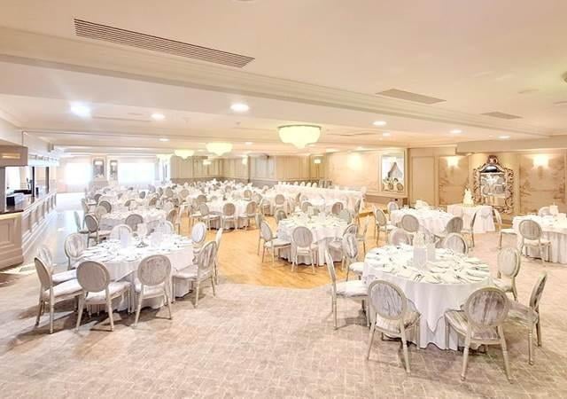 The stunning wedding room.