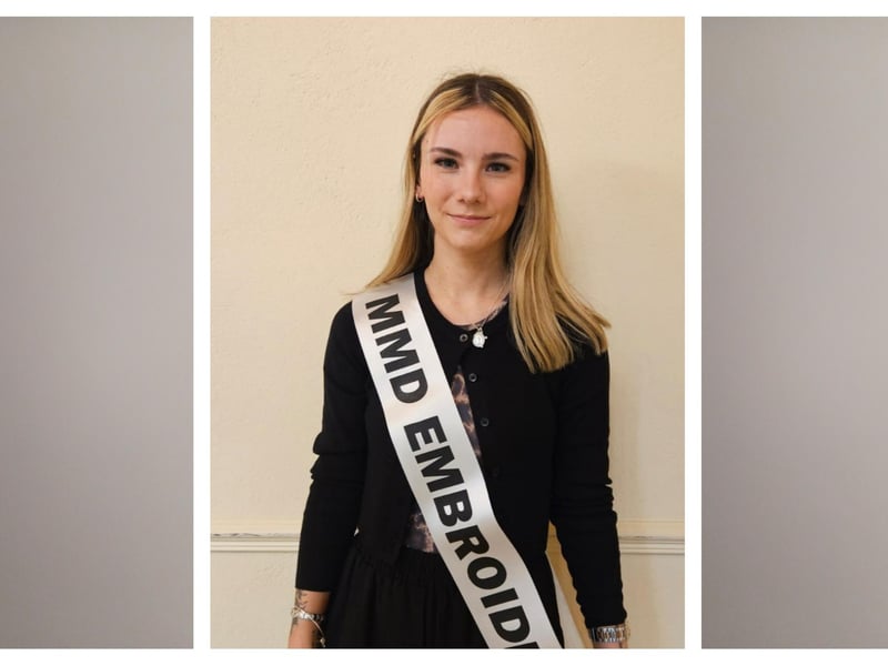 Clonmany Festival Queen finalists: Amy McLoone - MMD Embroidery