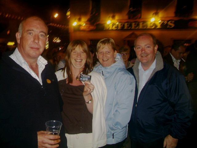 The biggest festival in the Northwest, the Clonmany Festival, back in 2005.