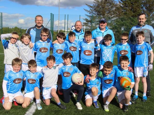 Culmore Cuchulainns Boys’ U9 team (Photo - Tom Heaney, nwpresspics)