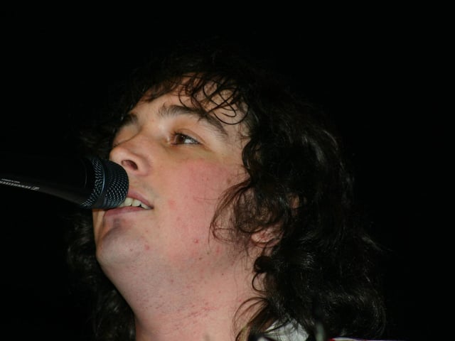 Chadsko lead singer Denis McLaughlin at the Battle of the Bands 323/dd