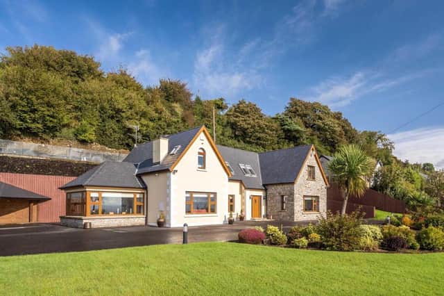 Luxurious coastal property on the market in Redcastle with stunning views of Lough Foyle