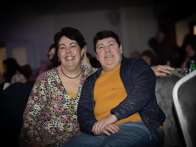 Enjoying the event.