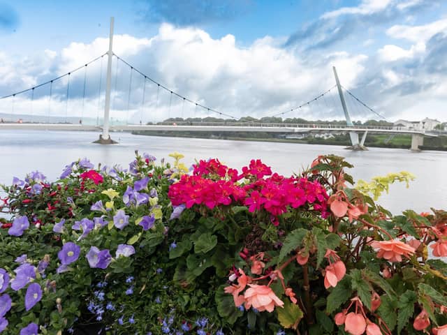 Award-winning beautiful Derry in bloom.