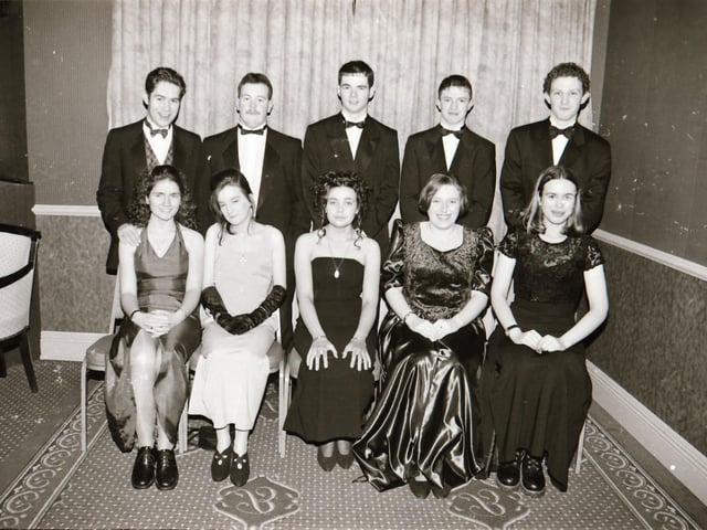 St Cecilia's and St Joseph's formal in January, 1995.