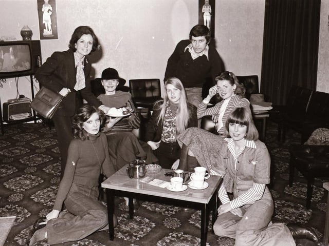 Dublin models for Special Care fashion show.