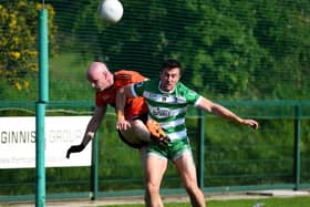 The fitness of Jordan Curran could be key for Faughanvale in Sunday's final. Photo: George Sweeney