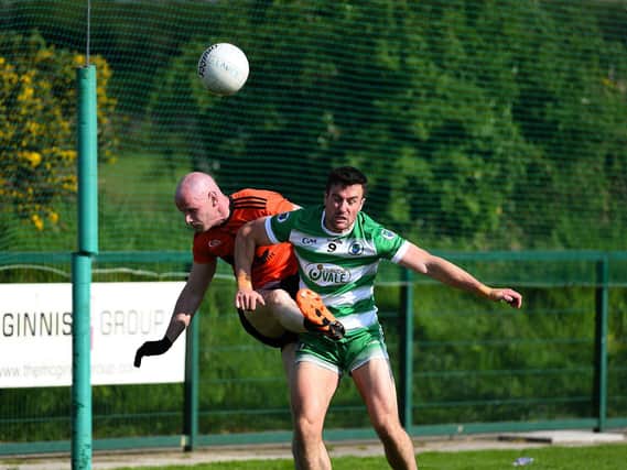 The fitness of Jordan Curran could be key for Faughanvale in Sunday's final. Photo: George Sweeney