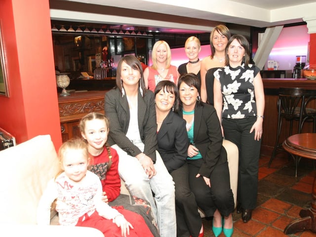 Kellie O'Kane's party celebration in 2004.