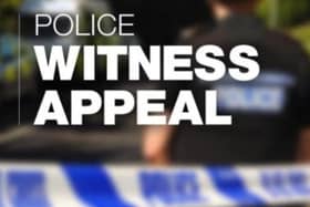 Police have appealed for witnesses to make contact.