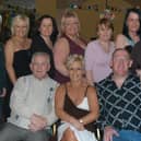 People in Derry celebrating parties during the 2004-5 festive season.