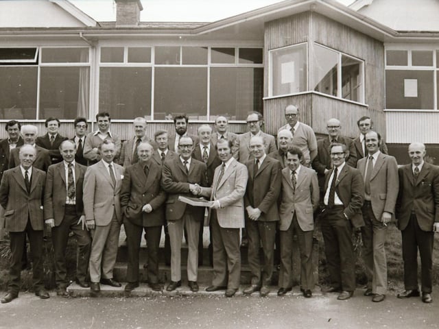 Group pictured back in 1975.