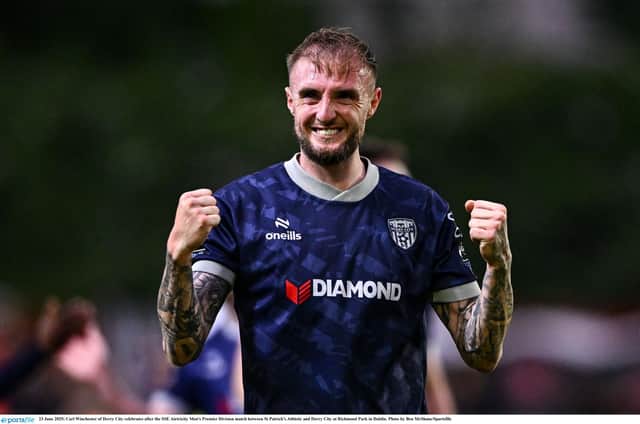 Carl Winchester has welcomed increased competition in the Derry midfield.