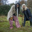 Nile Rodgers and Nancy Hunt. Credit Charles Sainsbury-Plaice.