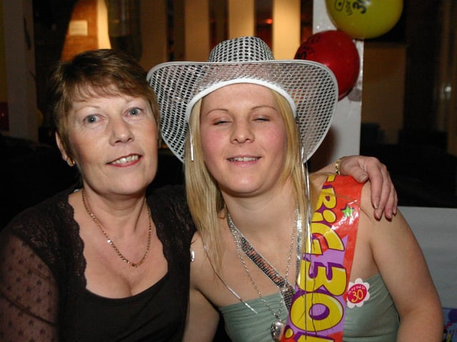 Caroline with Godmother Bernadette at the Party. 1899/dd