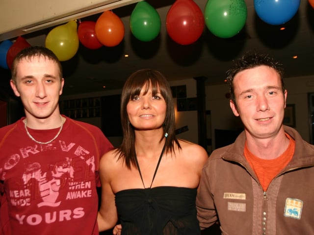 Derry parties in October 2004. McLaughlin