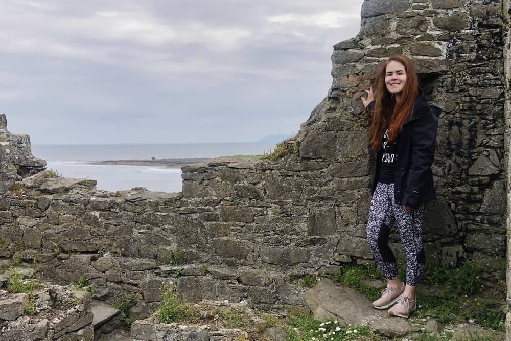 Courtney pictured in the north west.