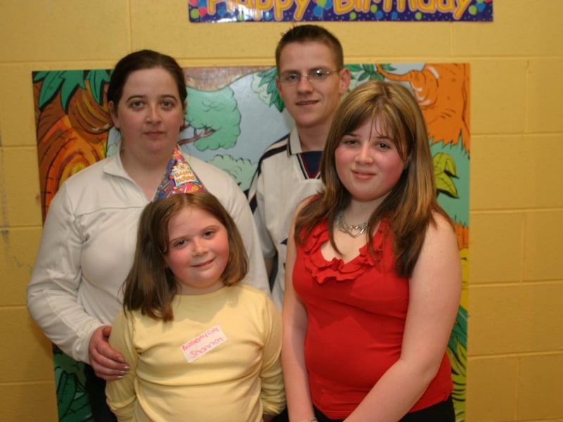 Shannon Bradley party pics from 20 years ago.