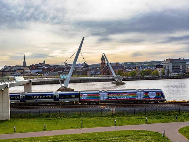 Eamon Ryan has said he hopes the publication of the ARUP review into all-island rail will provide an opportunity for ‘transformative system change’ while lamenting its publication has been held up because there is no Executive.