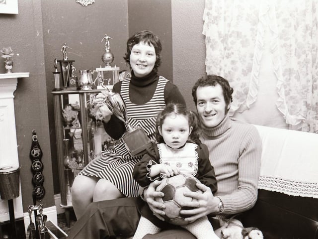 Brendan Bradley and family.