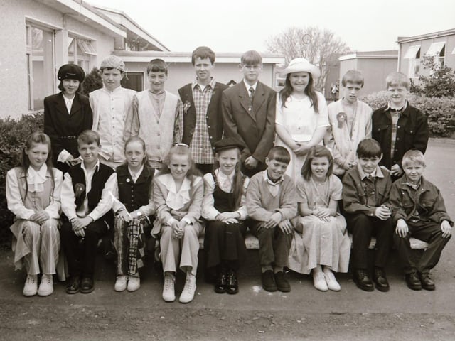 Confirmations from St. Columba's, Holy Child P.S, Chapel Road P.S, Dungiven Road P.S and Rosemount P.S back in 1995.