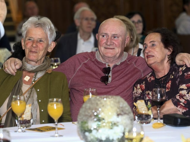 Group pictured at the Classic Jazz “The Live Launch” held in the Guildhall, yesterday. (Photo - Tom Heaney, nwpresspics)