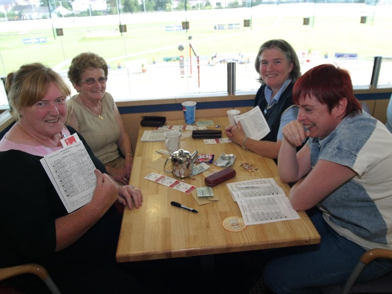 A night out at the Lifford dog track in July 2004.