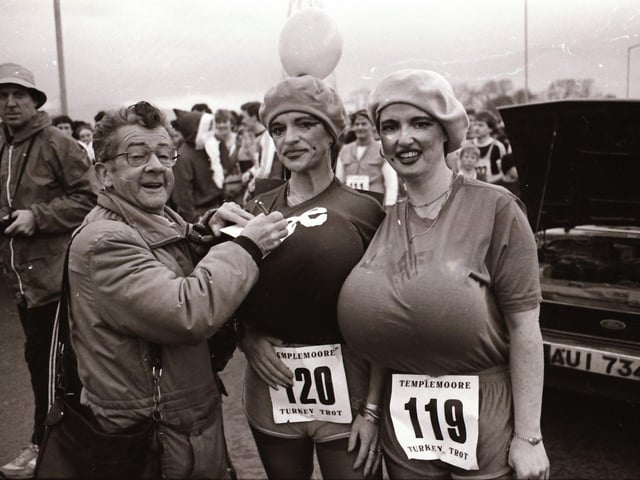 Templemore Turkey Trot in Derry back in December 1983.