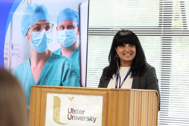 Shahneela Grygiel, Assistant Director of Registration and Revalidation at the Nursing and Midwifery Council at the Official Launch of the New Nursing Competence Test Centre located at Foyle House in Derry.