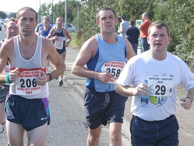 Patrick Doherty (206), Eddie Carlin (258) and Charlie Allen (29). (1609T45).:.