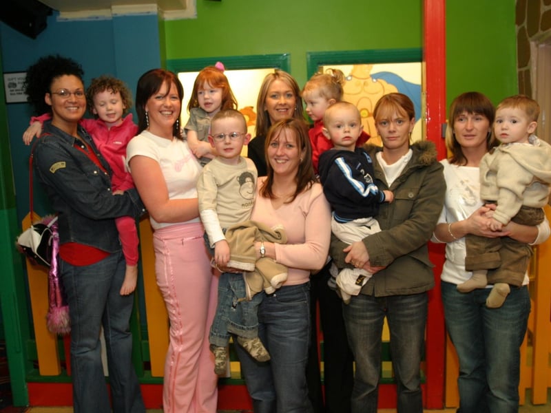 Party time back in 2004: Zara Anderson.