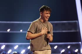 From Lifted Entertainment   The Voice UK: Ep5, SR8 on ITV1 and ITVX  Pictured: JACK MCGEE.  This photograph is (C) ITV Plc and can only be reproduced for editorial purposes directly in connection with the programme or event mentioned above, or ITV plc. This photograph must not be manipulated [excluding basic cropping] in a manner which alters the visual appearance of the person photographed deemed detrimental or inappropriate by ITV plc Picture Desk.  This photograph must not be syndicated to any other company, publication or website, or permanently archived, without the express written permission of ITV Picture Desk. Full Terms and conditions are available on the website www.itv.com/presscentre/itvpictures/terms