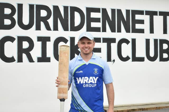 Mark Pollock scored a century for Burndennett against Laois in Saturday's National Cup tie.