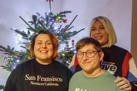 Pictured are left, Mairead Fox, right, Nadine Radcliffe, and front, Cali Morrow, who spoke to the Journal recently about living with Endometriosis. Photo: Brendan McDaid.