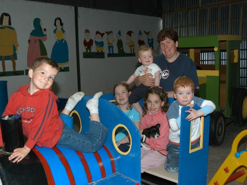 Parties in Derry in July 2005.