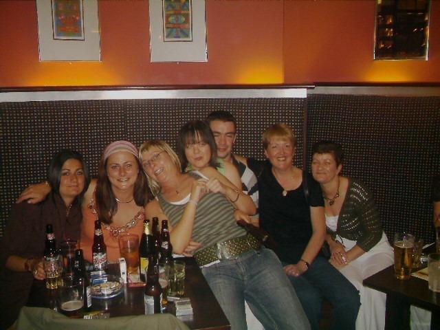 Pictured are people at pubs and nightclubs in Derry back in August 2005.