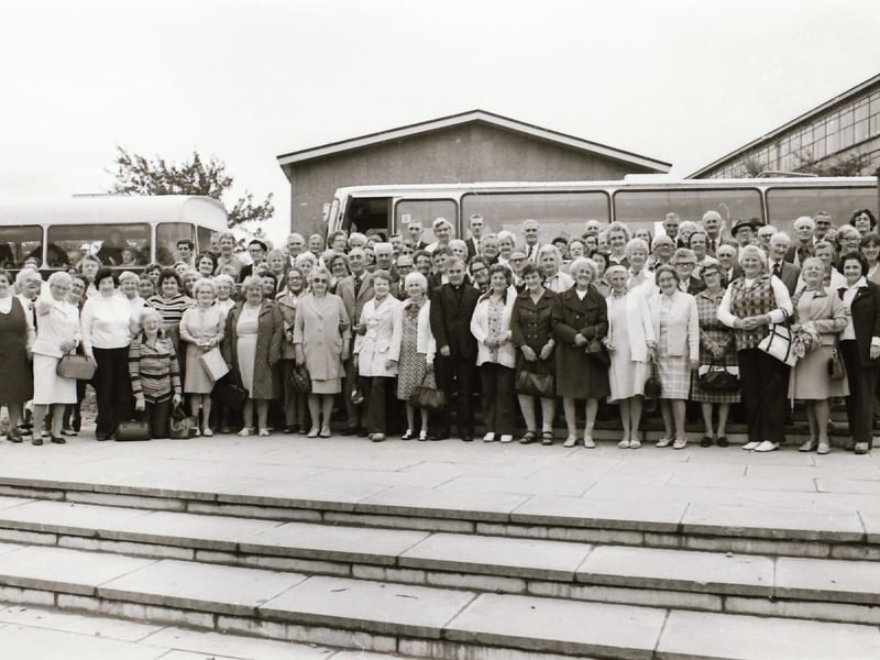 Creggan Senior Citizens Bus Tour group.