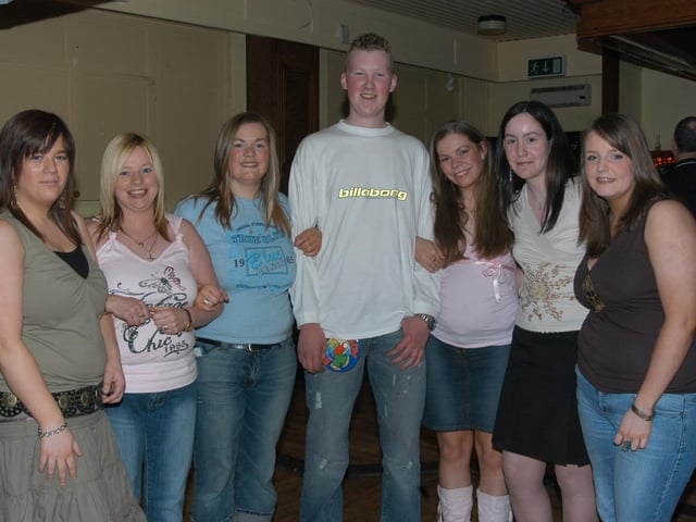 Peter Kavanagh's big 18th birthday party.
