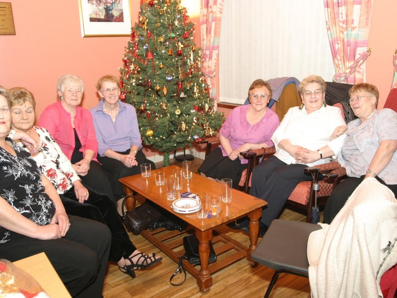 Christmas parties in Derry in December 2003.