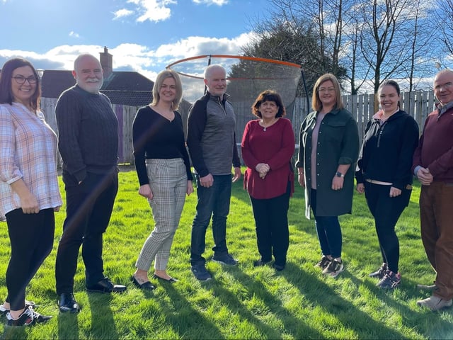 The Scroggy Road Children's Home team Limavady.
