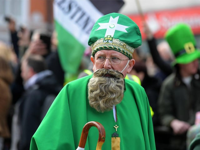 St Patrick. Photo: George Sweeney