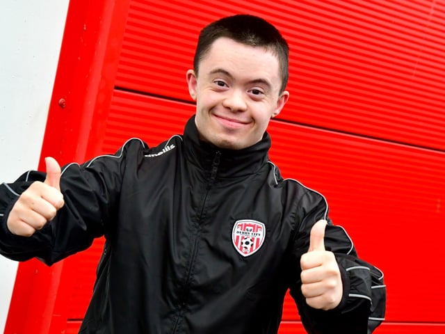 Adam Morrison in confident mood before kick-off on Friday night.