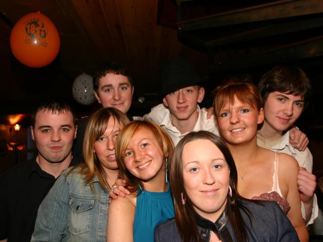 Bradley's 18th birthday.