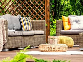How will you divide your outside space up into zones? (photo: Adobe)