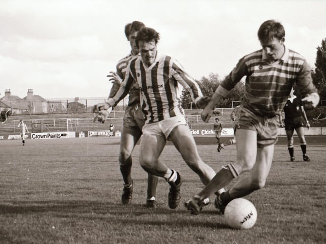 Home Farm v Derry City at Tolka Park.