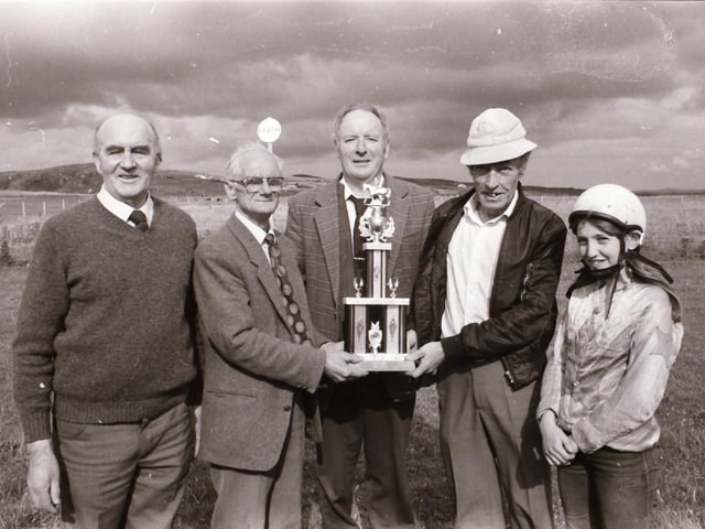 Buncrana horse races at Pollan Green.