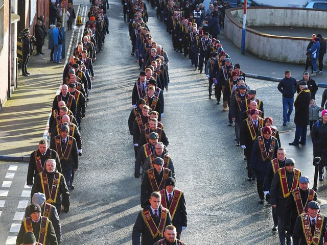 Apprentice Boys of Derry Shutting of the Gates commemoration held in the city on Saturday. Photo: George Sweeney