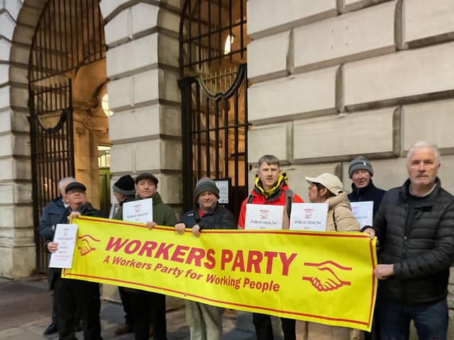 Privatisation of our national health service is spreading like an invasive weed across Northern Ireland and it would seem our political masters are happy to allow that to happen. We are witnessing the open creation of a two tier healthcare system and the working class will be the losers.