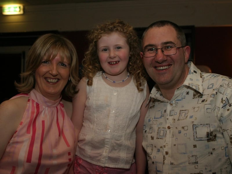 Party celebrations back in 2004: Adrian Gorman.