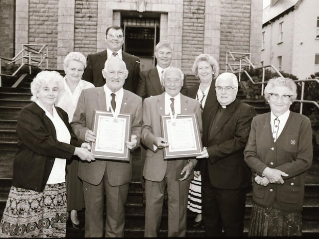 Moville St Vincent de Paul 50th year members.